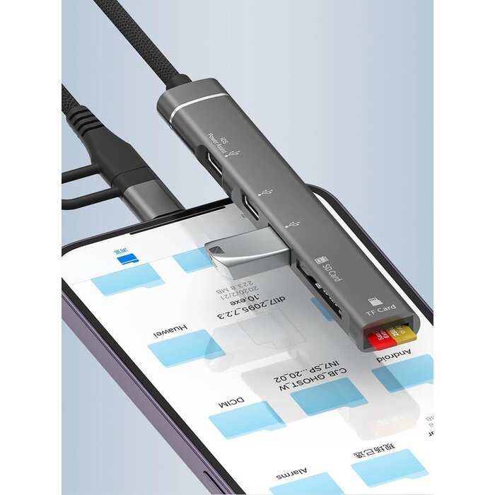 Lightning to SD/Micro Card Reader for iPhone