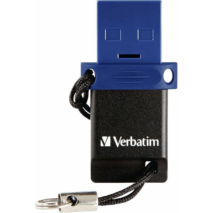 Verbatim VTM-32GB-C - Verbatim 32GB Store ‘n’ Go Dual OTG USB 3.2 Gen 1 Flash Drive for USB-C Devices – 2 in 1 Type C Thumb Drive