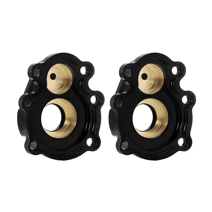 INJORA FCX10-02 - INJORA 31g/pcs Brass Outer Portal Housing Covers Counter Weight for 1/10 FMS FCX10