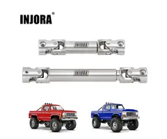 INJORA 4M-72SR - INJORA Stainless Steel Drive Shafts for 1/18 RC Crawler TRX4M High Trail K10 F150