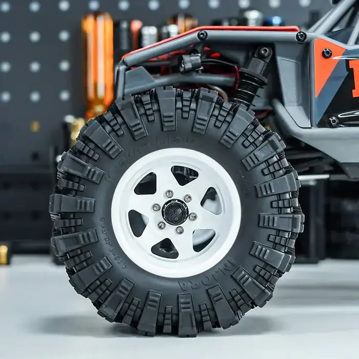 INJORA YQT-1913-S5 - INJORA S5 Kraken Claw 1.9" 4.19" OD M/T Tires (4) (106*37mm)