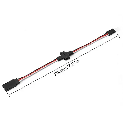 INJORA WIRE10-20 - INJORA Magnetic Snap-on JR Extension Cable for RC Models