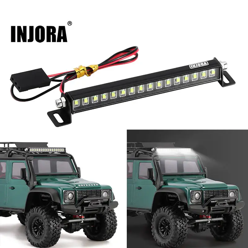 INJORA 4M-26 - INJORA 16LED Metal Roof Light with Y wire for 1/18 TRX4M Defender (4M-26)