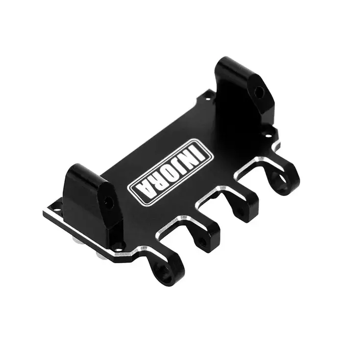 INJORA SCX24-162BK - INJORA CNC Aluminum Adjustable Servo Mount for 1/24 Axial SCX24