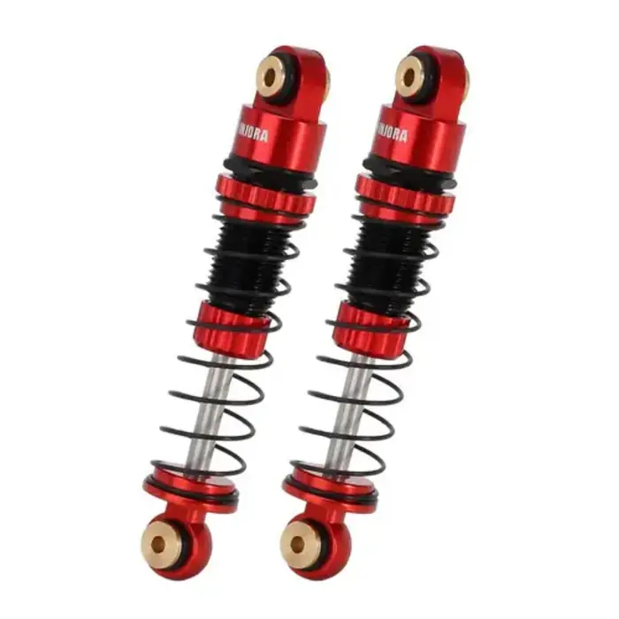INJORA SCX24-131RB-2 - INJORA 39mm Aluminum Threaded Oil Shocks for Axial SCX24 FMS FCX24M