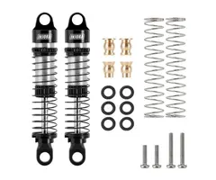 INJORA 4M-24BS-2 - INJORA 53mm Aluminum Threaded Oil Shocks for 1/18 TRX4M (4M-24)