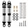 4M-42BS-2 - INJORA 59mm Long Threaded Oil Shocks for 1/18 TRX4M (4M-42)