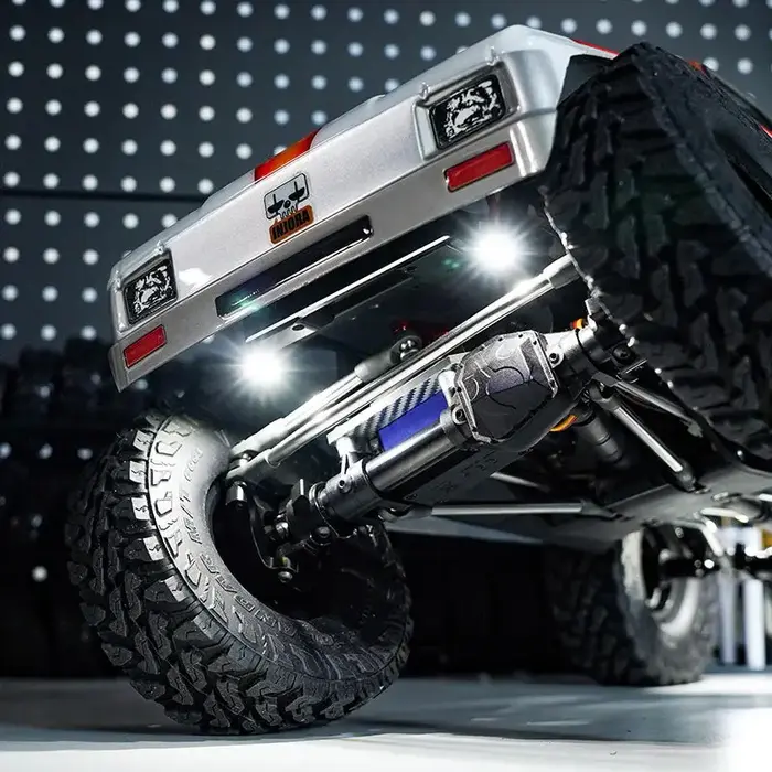 INJORA L39-WH - INJORA 4LED Rock Lights Kit for 1/10 RC Crawler (White/Yellow)