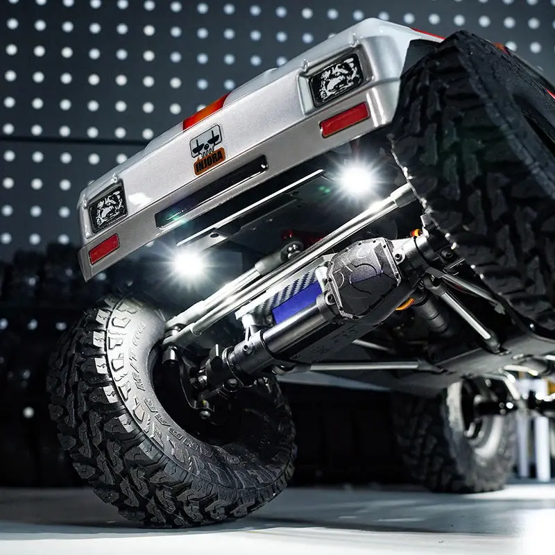 INJORA L39-WH - INJORA 4LED Rock Lights Kit for 1/10 RC Crawler (White/Yellow)