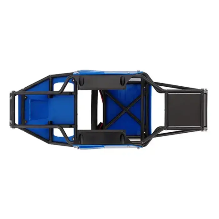 INJORA 4M-53BL - INJORA Rock Tarantula Nylon Buggy Body Chassis Kit for 1/18 TRX4M, Blue