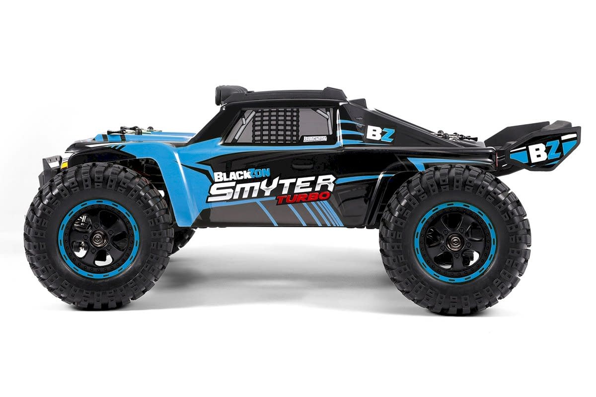 BlackZon Smyter DT Turbo 1/12 4WD RTR 3S Brushless Desert Truck - Blue