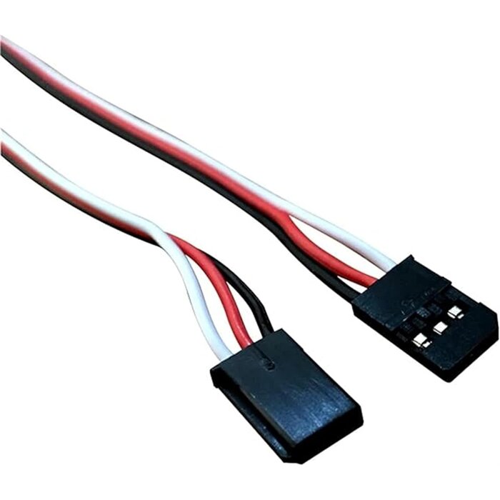 M/F-3PIN-EXT-1FT - Frienda 1ft 3-Pin Servo Extension Lead Wire Cable Cord for Control Board Remote Control Parts, Female to Male
