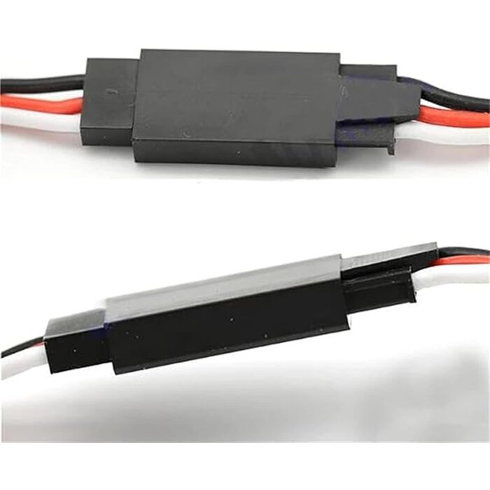 M/F-3PIN-EXT-1FT - Frienda 1ft 3-Pin Servo Extension Lead Wire Cable Cord for Control Board Remote Control Parts, Female to Male