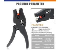 Self Adjusting Wire Stripper 3 in 1
