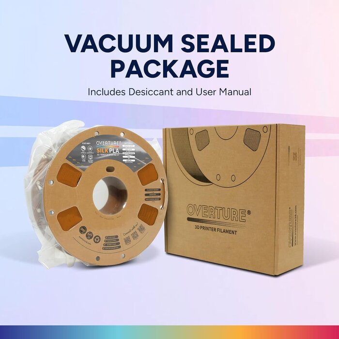 MIKA3D Shiny Silk Copper, 1.75mm 3D Printer Filament, Spool 0.5kg