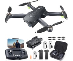 HS175D - Holy Stone GPS Drone with 4K Camera for Adults, HS175D RC Quadcopter with Auto Return, Follow Me, Brushless Motor, Circle Fly, Waypoint Fly, Altitude Hold, Headless Mode, 46 Mins Long Flight
