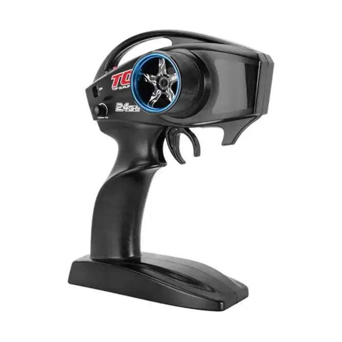 INJORA RX4-11BL - INJORA Aluminum Steering Wheel for TQI Transmitter TRX4M TRX4 TRX6 Slash Summit