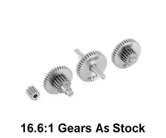 INJORA 4M-36AS - INJORA 16.61:1 Stock Stainless Steel Transmission Gear Set for 1/18 TRX-4M