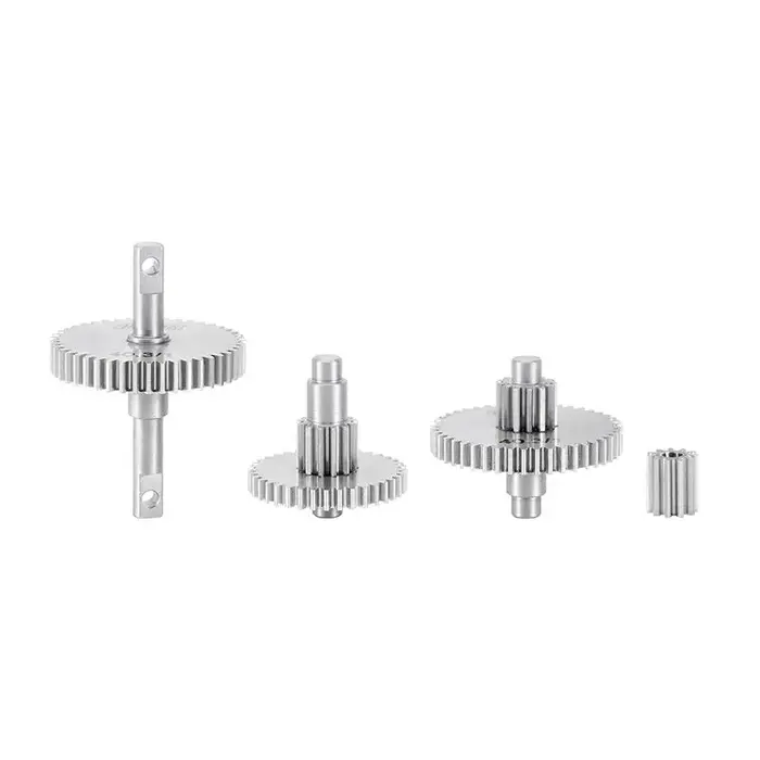 INJORA 4M-36 - INJORA 40.3:1 59% Underdrive Stainless Steel Transmission Gear Set for 1/18 TRX-4M