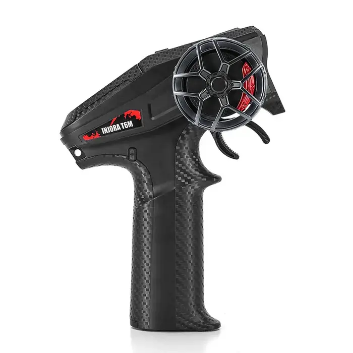 INJORA INT-T6M - INJORA T6M 6CH 2.4GHz Micro Transmitter with Receiver Radio Controller for 1/24 1/18 RC Car