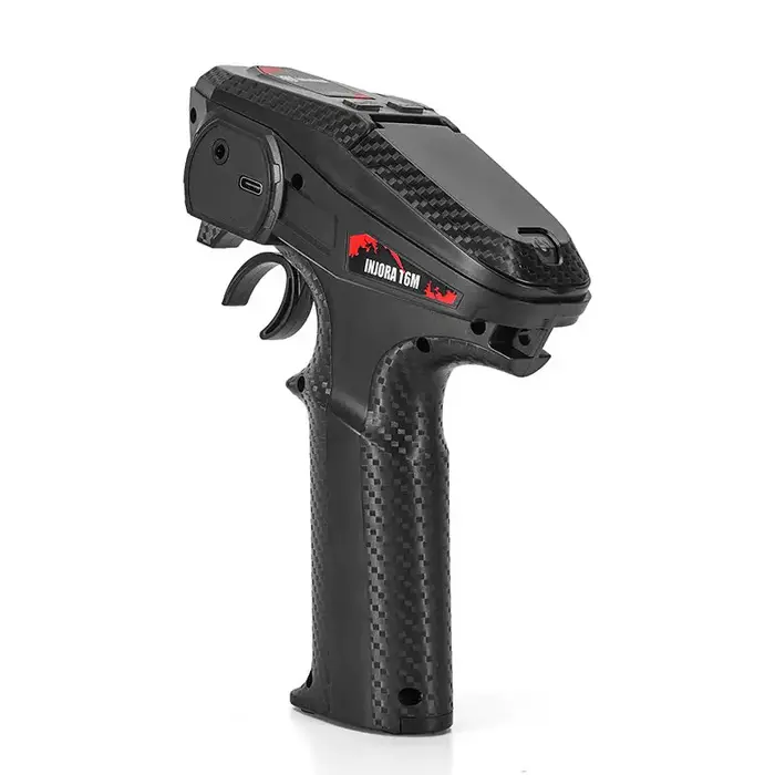 INJORA INT-T6M - INJORA T6M 6CH 2.4GHz Micro Transmitter with Receiver Radio Controller for 1/24 1/18 RC Car