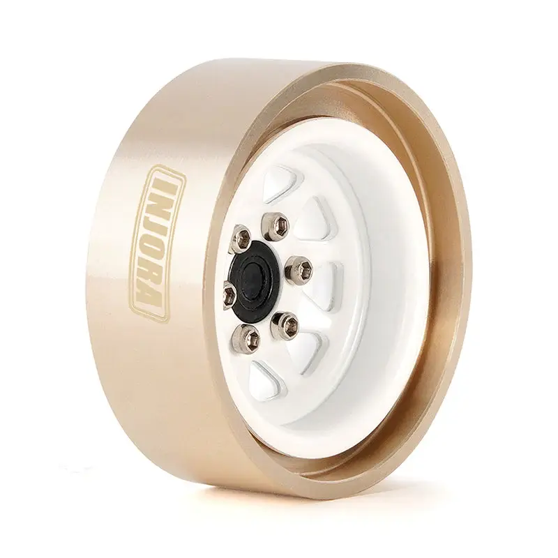 INJORA 4M-23 - INJORA Brass Inner Clamp Rings for INJORA 1.0 Wheels & TRX4M Stock Tires