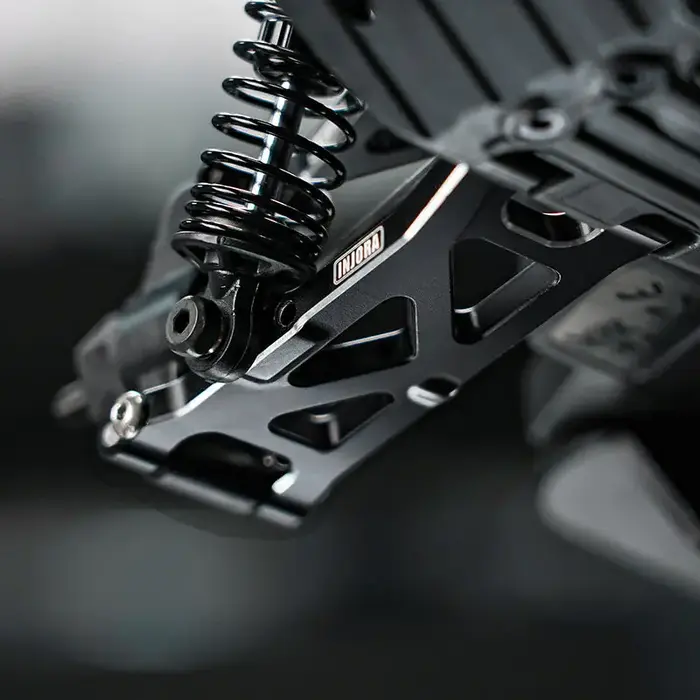 INJORA GROM-08BK - Sale INJORA Aluminum Rear Lower Suspension Arms for Arrma Mojave Grom Losi Nascar