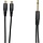 420-2545 - Radio Shack 9-Inch Y-Adapter Audio Cable, 1/4in (6.3mm) Mono Male to Dual RCA (Phono) Female