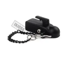 INJORA DG-A04-M3 - INJORA Metal Trailer Tow Hitch Ball Coupler for 1/10 RC Crawler