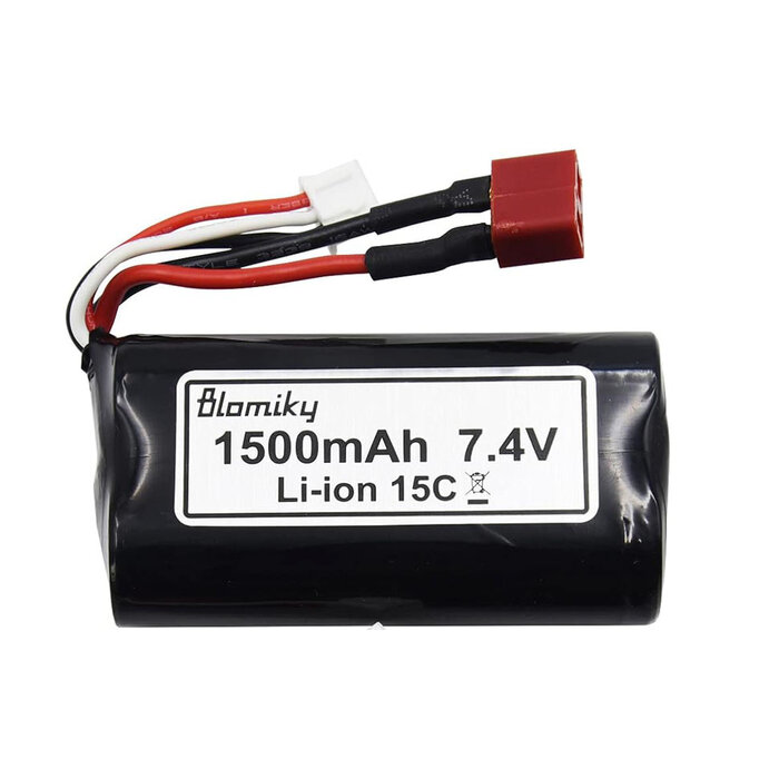RER13688 - 2S 7.4V Li-Ion Battery(1500mAH)(T-Plug)(1pc)
