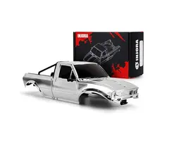 INJORA IR60-CH - INJORA IR60 Body for 1/18 TRX4M Defender Bronco, Silver