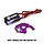 INM07-050PRO - INJORA 030 050 Brushed Motor with Mount Plate for Axial SCX24, Purple