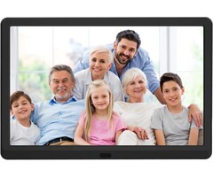 P100 - Atatat 10 inch Digital Photo Frame, Digital Picture Frame with Adjustable Brightness, Support Sleep Mode Photo Deletion,1080P Video, Slideshow, Black