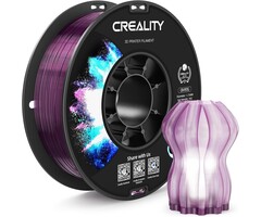 Creality CR-PETG-TRNSPNT- PRPL - CREALITY PETG Filament 1.75mm 3D Printer Filament, 1kg (2.2lb) Neatly Wound Spool, Dimensional Accuracy ±0.03mm, Fit for Ender, Bambu Lab, ELEGOO FDM Printers, Translucent Purple