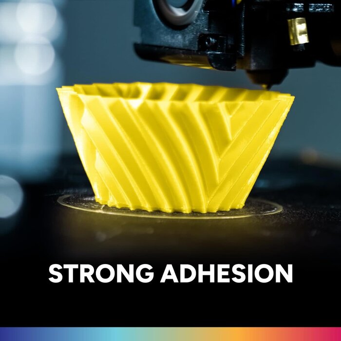 OVPLA-LMN-YLW - OVERTURE PLA Filament 1.75mm, Neatly Wound 3D Printer Filament 1kg Spool (2.2lbs), Dimensional Accuracy +/- 0.02 mm, Fit Most FDM 3D Printers (Lemon Yellow)