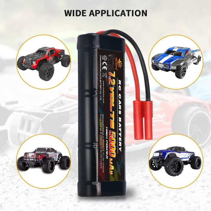 7.2V 5000MAH NIMH
