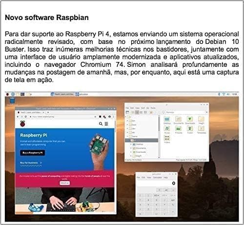 RPI4-MODBP-4GB - Raspberry Pi 4 Model B 2019 Quad Core 64 Bit WiFi Bluetooth (4GB)