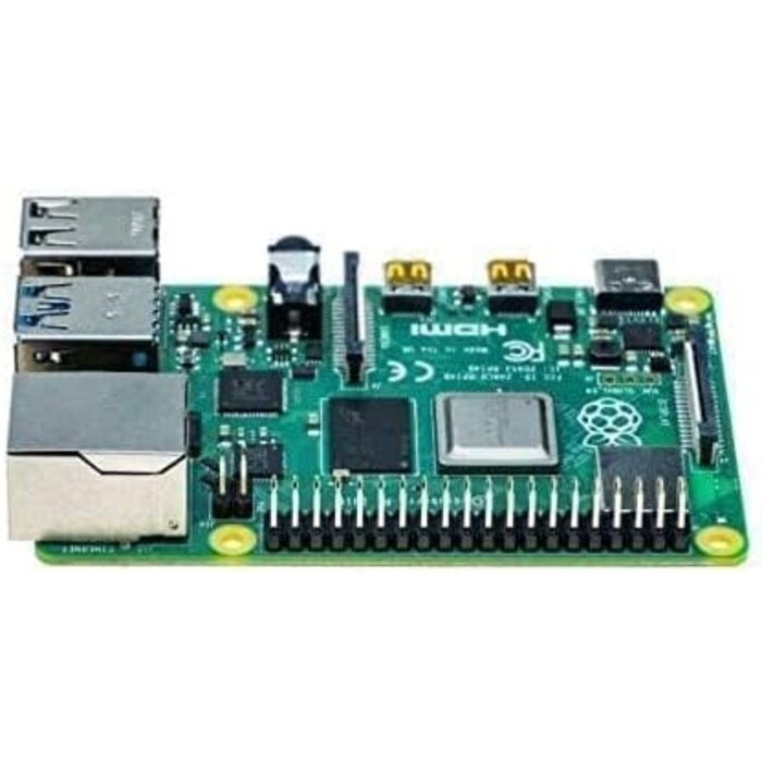 RPI4-MODBP-4GB - Raspberry SC15184 Pi 4 Model B 2019 Quad Core 64 Bit WiFi Bluetooth (4GB)