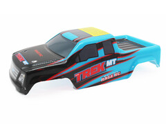 RageRC RGRC2498 - Printed Body (Black/Blue); Mini Trek MT