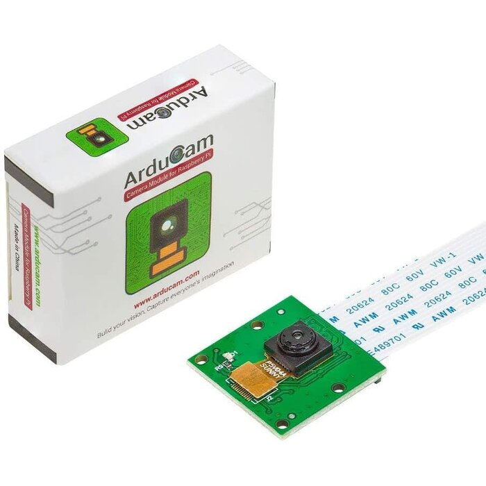 B0033 - Arducam 5MP Camera for Raspberry Pi, 1080P HD OV5647 Camera Module V1 for Raspberry Pi5/4/3/3B+, and Other A/B Series