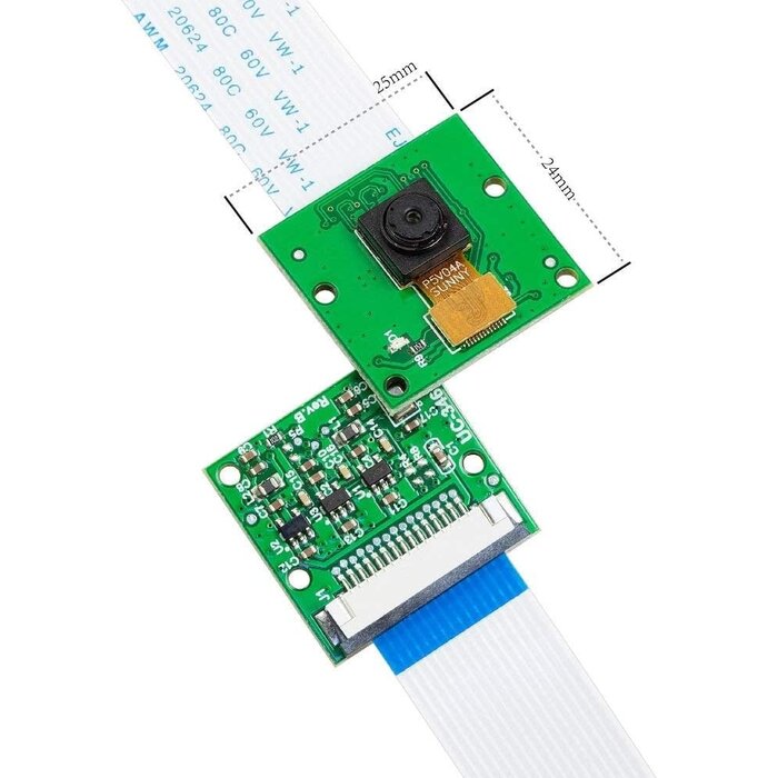B0033 - Arducam 5MP Camera for Raspberry Pi, 1080P HD OV5647 Camera Module V1 for Raspberry Pi5/4/3/3B+, and Other A/B Series