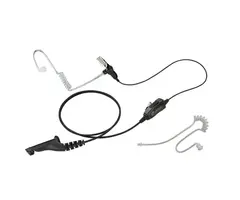 ASK2425-M3 - Arrowmax 1-Wire Clear Coil Surveillance Kit Earphone Compatible with Rocky Talkie Expedition Radio Motorola M5 Plug GP328 Plus PRO5150 Elite