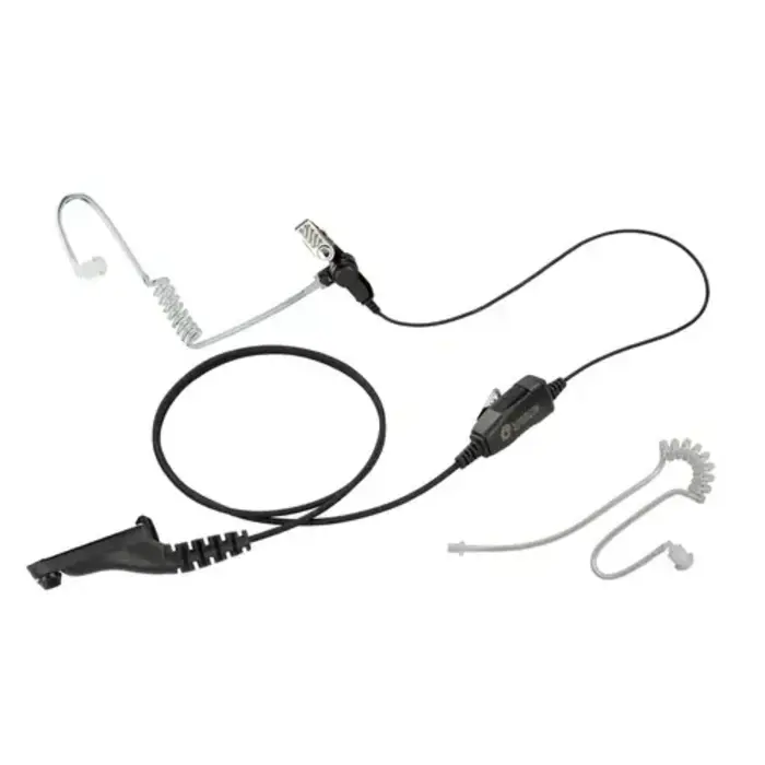 ASK2425-M3 - Arrowmax 1-Wire Clear Coil Surveillance Kit Earphone Compatible with Rocky Talkie Expedition Radio Motorola M5 Plug GP328 Plus PRO5150 Elite