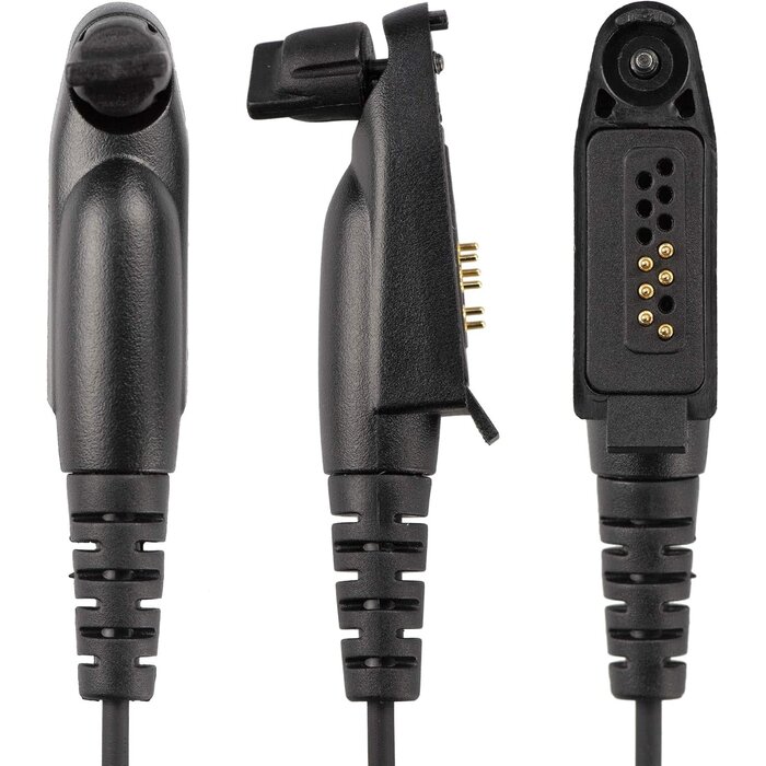 ASK2425-M3 - Arrowmax 1-Wire Clear Coil Surveillance Kit Earphone Compatible with Rocky Talkie Expedition Radio Motorola M5 Plug GP328 Plus PRO5150 Elite