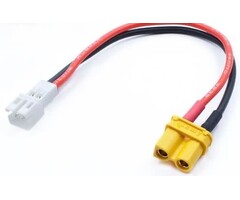 OliYin XT30/F-JST-PH2.0/M-4IN - OliYin XT30 Female to JST PH2.0 Male Adapter Cable 22AWG 10cm (4in) for RC Battery Plugs