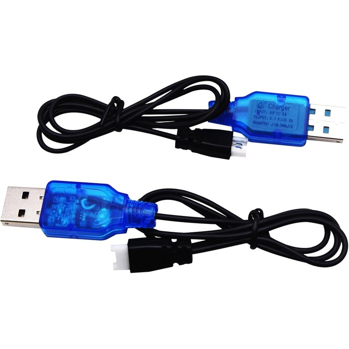 MX2.0-USB-CHRGR - Blomiky 3.7V Lithium Battery USB Charge Cable with MX2.0 Plug Suitable for Some RC Airplane Shark Boat Helicopter Drone Battery / T12 USB