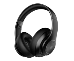 3304403 - RadioShack BlueTooth Over-Ear Headphones, Black