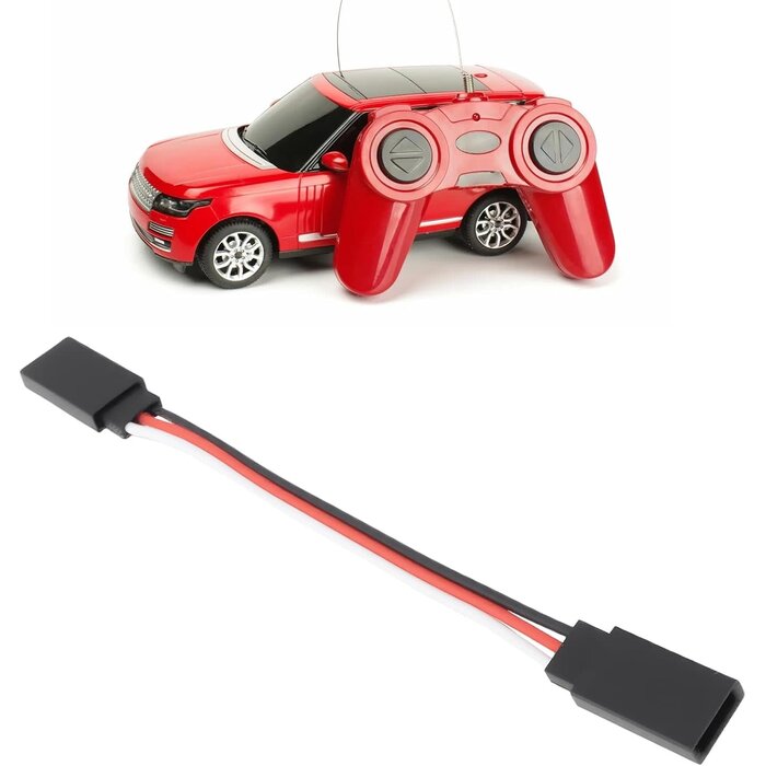 F/F-SERVO-EXT - eMagTech Female to Female Plug Extension Cable Wire Compatible with Futaba JR Connector for Extension Servo Connections