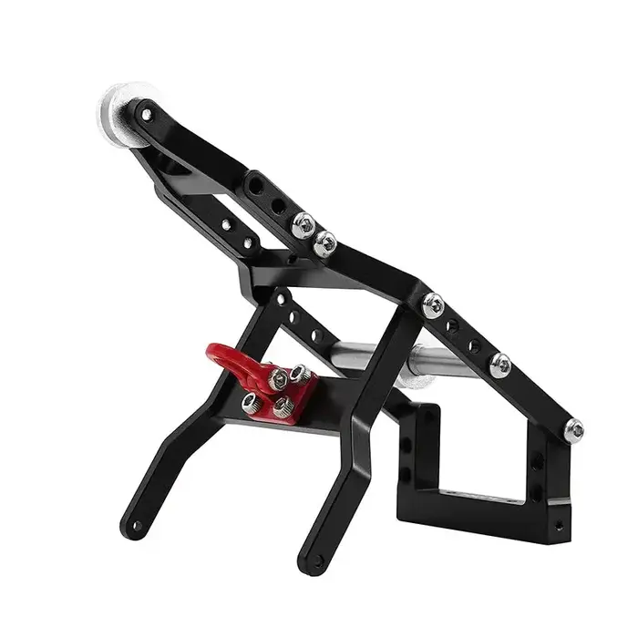 INJORA INJS2065-360-194BK - INJORA Tow Truck Crane Kit & INJS2065-360 Winch Servo for 1/24 SCX24