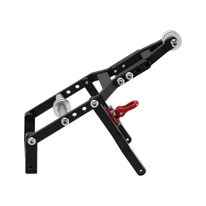 INJORA INJS2065-360-194BK - INJORA Tow Truck Crane Kit & INJS2065-360 Winch Servo for 1/24 SCX24